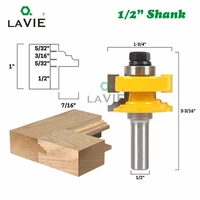 1pc 12mm 12 shank classical reversible rail stile ogee tenon glass door router bit milling cutter for wood woodworking 03076