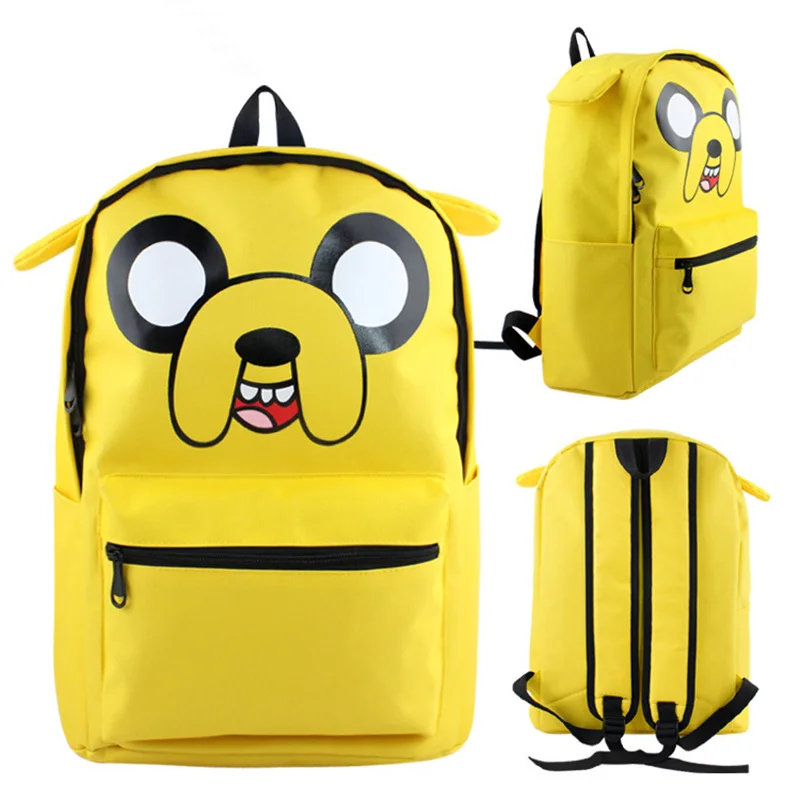 Color C Женские рюкзаки Adventure Time Jake Daypacks аниме рюкзак для ноутбука сумка на плечо для подростка школьные сумки bookbag - Цвет: Color C