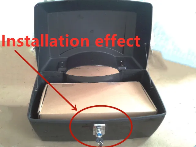 Замок для багажника мотоцикла STARPAD белый замок электромобиля автомобиля крышка