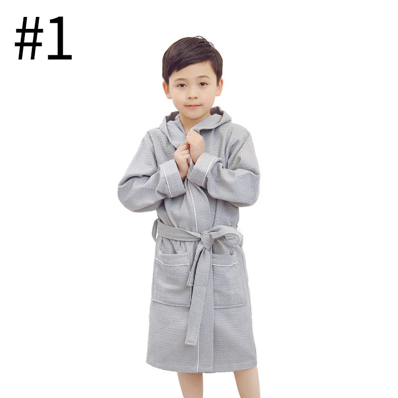 style1 XL Детский банный халат для мальчиков; детское полотенце с капюшоном; халат; детская одежда для сна; банный халат для мальчиков; пеньюар; Хлопковая пижама; одежда - Цвет: style1 XL
