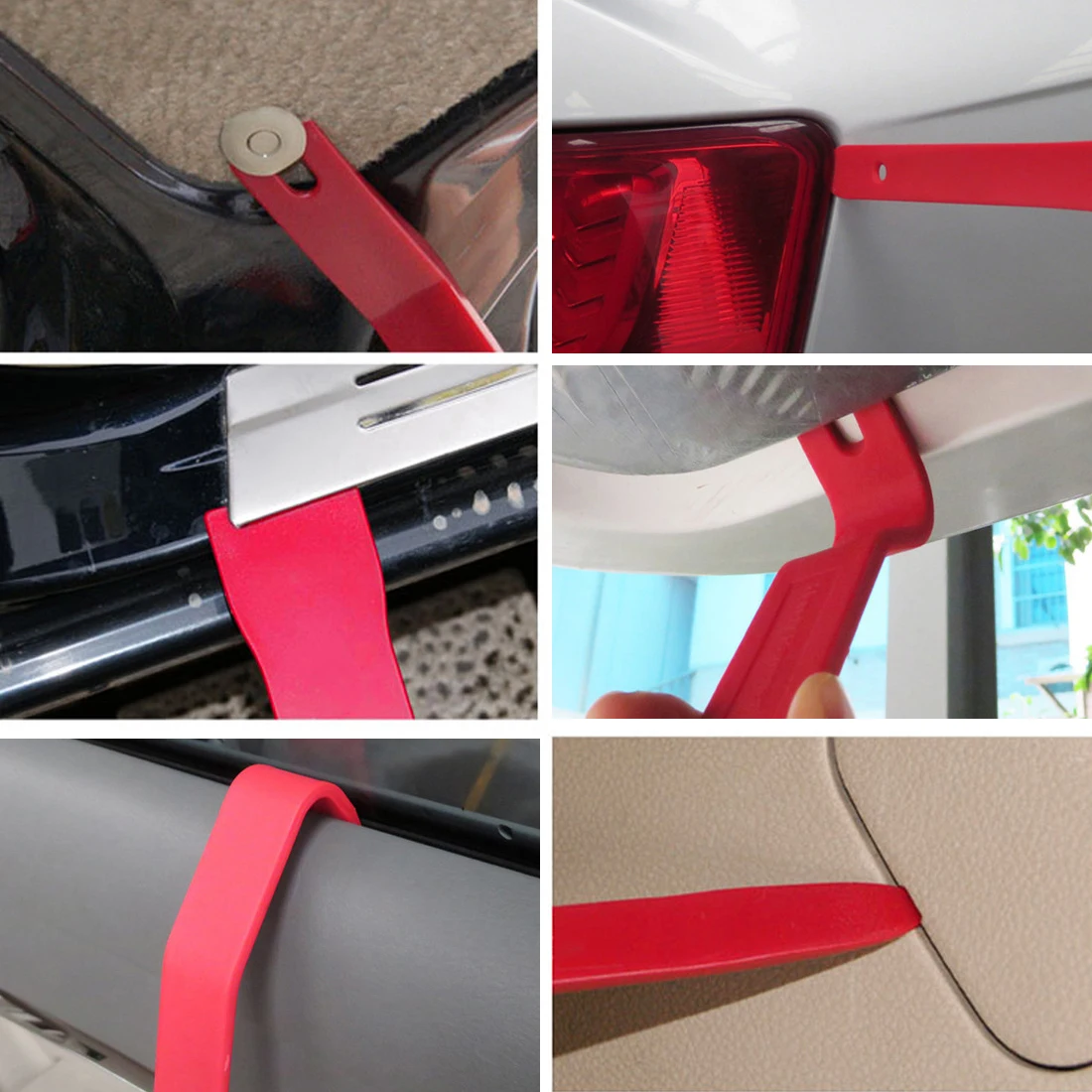 

New 13pcs Pry Disassembly Tool Interior Door Clip Panel Trim Dashboard Removal Tool Auto Car Opening Repair Tool Hand Tool Kit