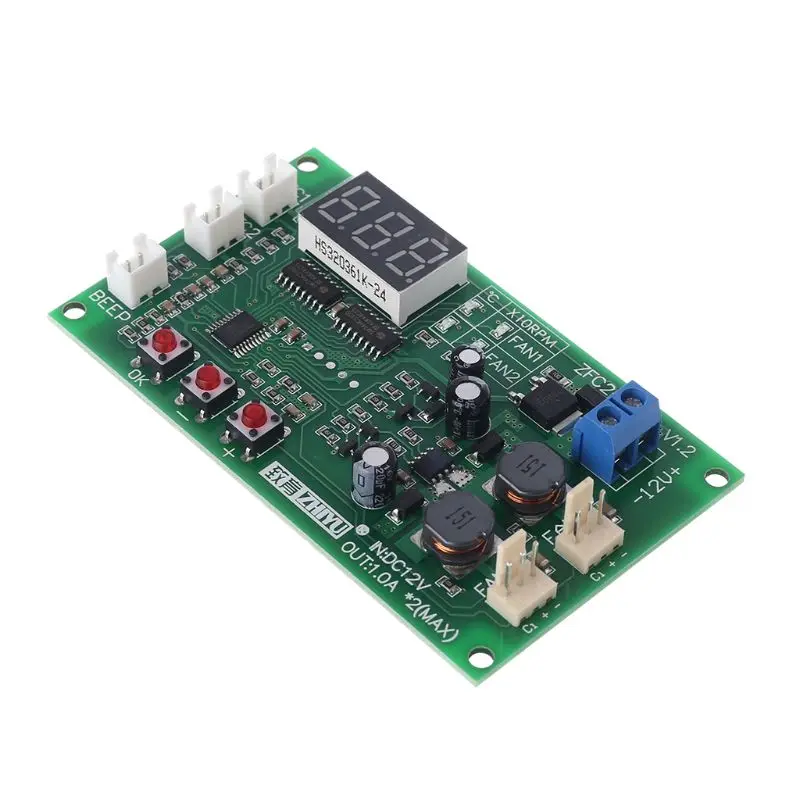 DC12V 2-канальный 3-проводной Термостат Температурный переключатель регулятора