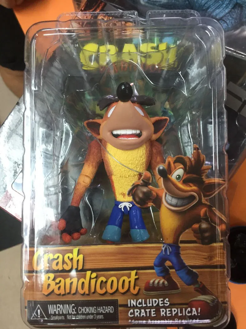 Crash Bandicoot ПВХ фигурка Коллекционная модель игрушки | Игрушки и хобби