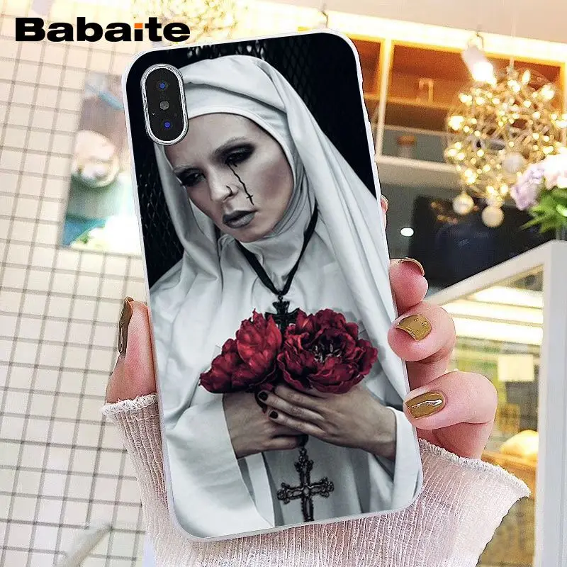 Монахини сестра Чехол для мобильного телефона iphone 11 12 Pro Max 8 7 6 6S Plus X XS Макс 5 5S SE XR
