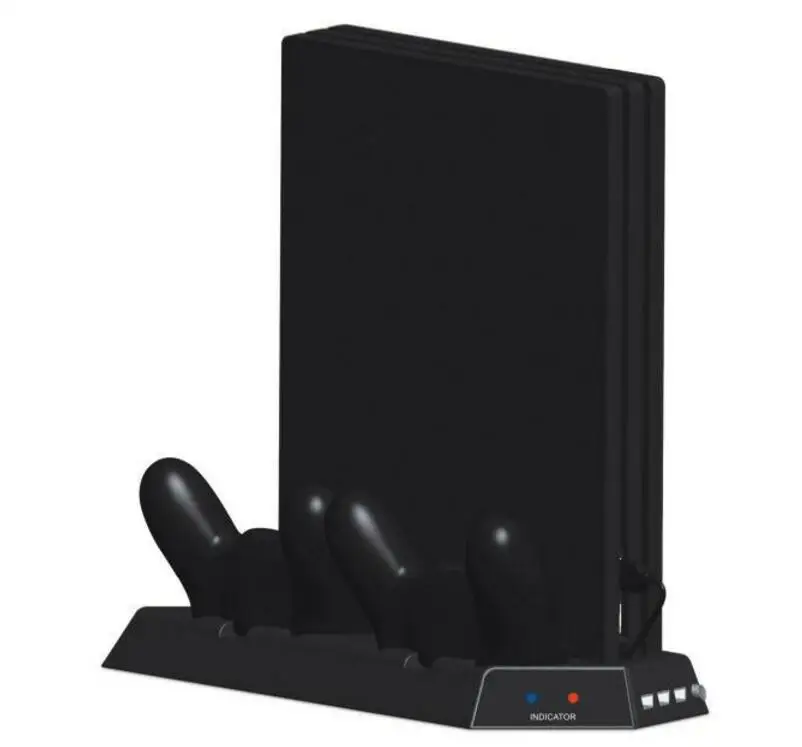 Вертикальная подставка для консоли PS4 PRO Охлаждающий радиатор зарядная док