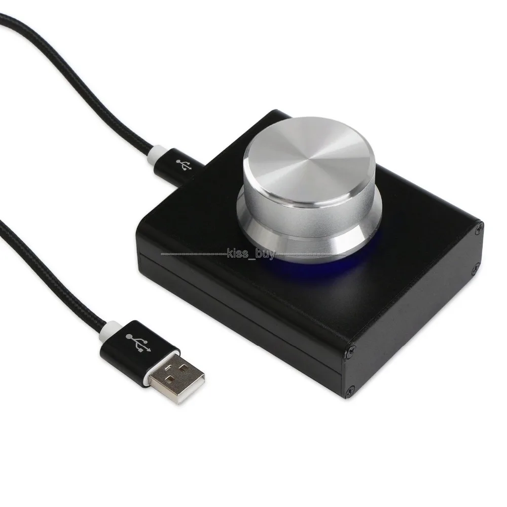 USB регулятор громкости/аудио громкости для ПК колонки переключатель модуль