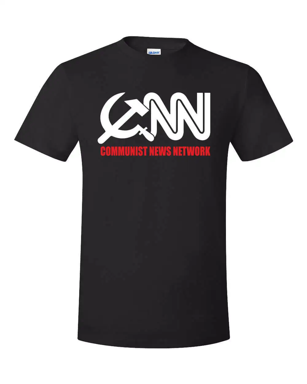 CNN Коммунистическая новость сетевая рубашка забавная футболка поддельные