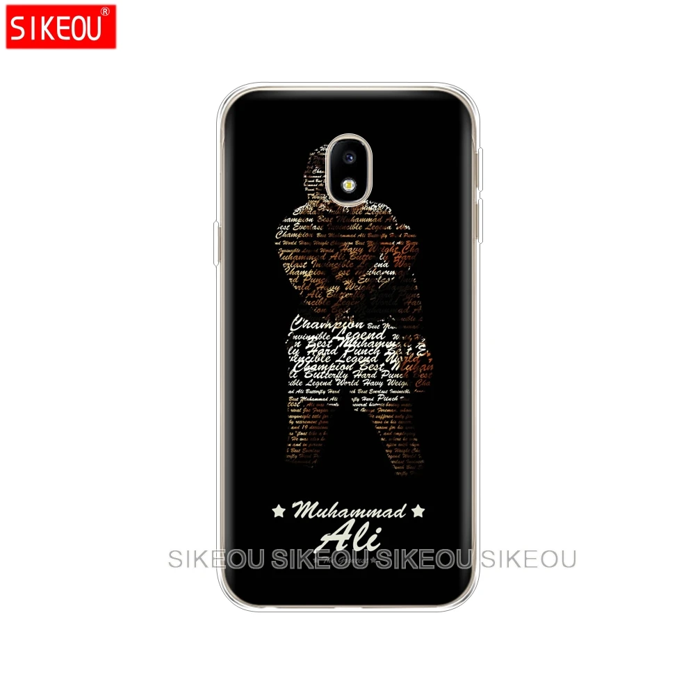 Силиконовый чехол для телефона Samsung Galaxy J3 J5 J7 2017 года J330 J530 J730 PRO j2 2018 Muhammad Ali boxing