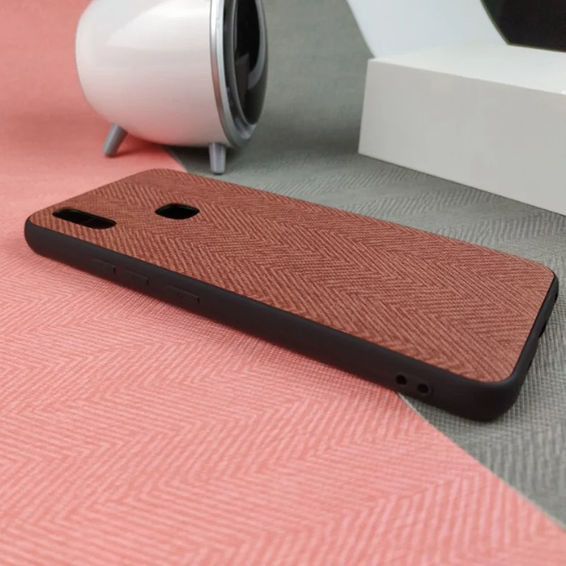 Чехол зеленого цвета для vivo Y83 pro тканевый кожаный чехол Y83pro чехлы телефонов vivoY83