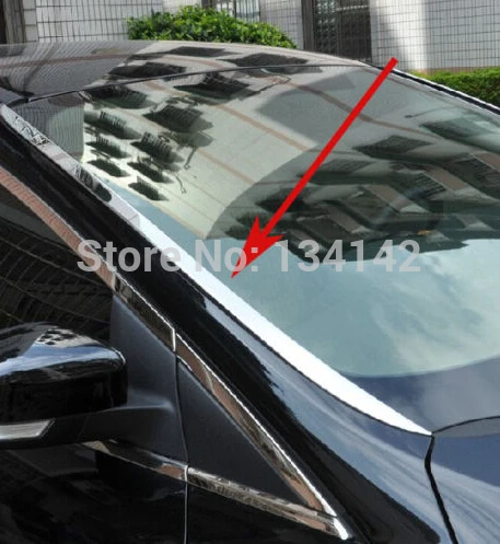 Новая нержавеющая сталь Передняя Windsheilf крышка отделка для FORD FOCUS 3 mk3 mk 2012 2013 2014|for