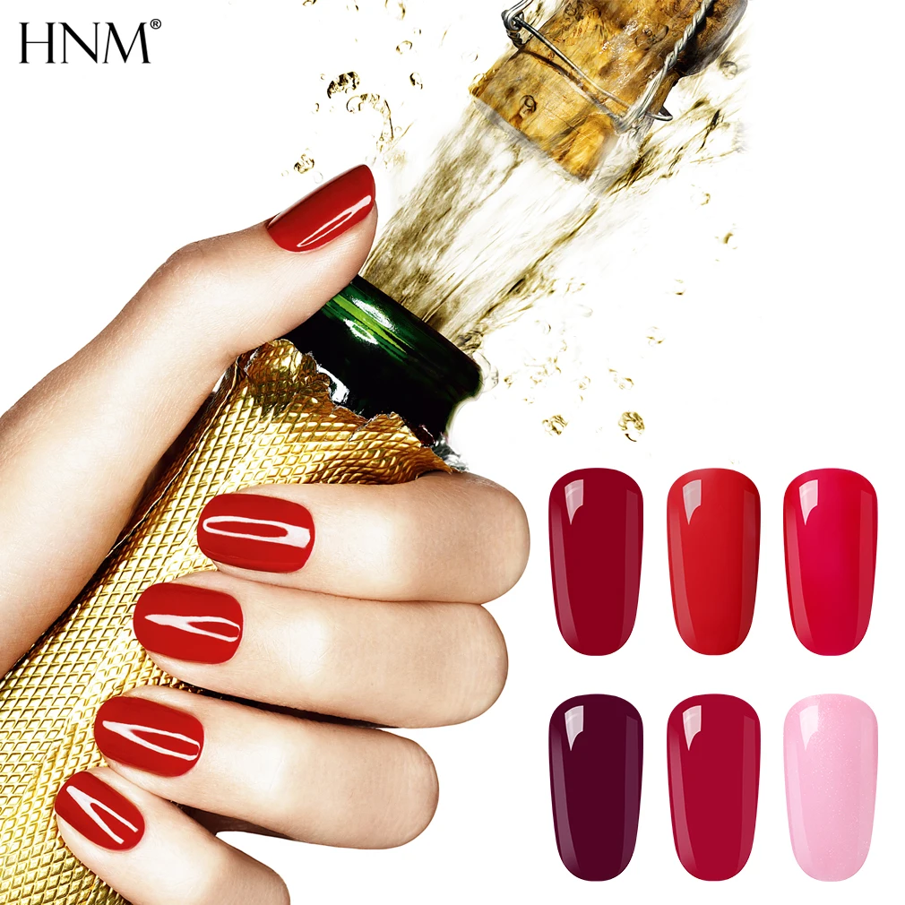 УФ гель для ногтей HNM Color полуперманентный Гель лак Гибридный СВЕТОДИОДНЫЙ 5