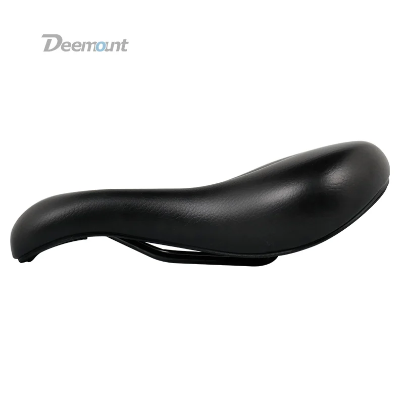 Deemount SDL-006 велосипедное седло эргономичное ПЕРФОРИРОВАННОЕ сиденье из силикона ПУ пены ПВХ кожа интегрированная тепловым прессованием CR-MO рельс