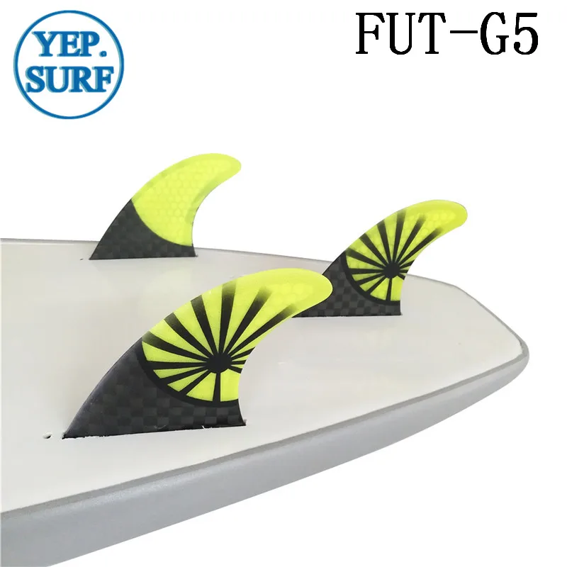 

prancha quilhas de Surf Future Fins Honeycomb Fiberglass Material surf G5 Size Fins Good Quality Surf tri set Fins Free Shipping