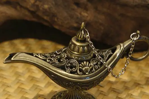 Горячая продажа сказочные Волшебные лампы Аладдин чайный горшок лампа джинна
