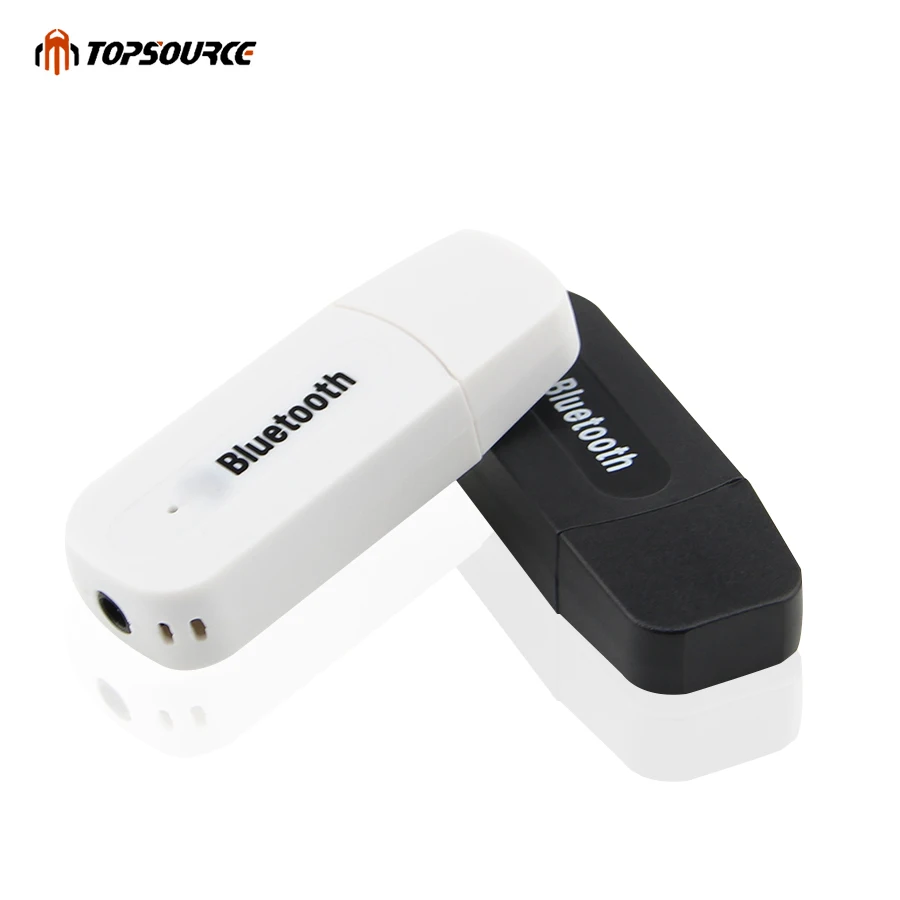 TOPSOURCE USB Aux Bluetooth автомобильный комплект аудио приемник адаптер 3 5 мм один выход