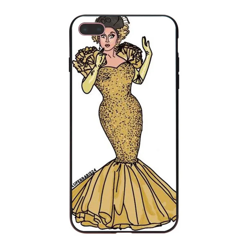 Высококачественный Роскошный чехол MaiYaCa RuPaul's Drag racing для iPhone 8 7 6 6S Plus X 10 5 5S SE 5C |