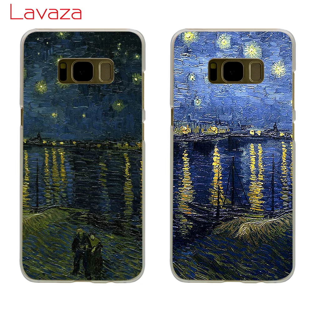 Твердый чехол для телефона Lavaza Van Gogh Starry Night Samsung Galaxy A10 A30 A40 A50 A70 M10 M20 M30 | Мобильные