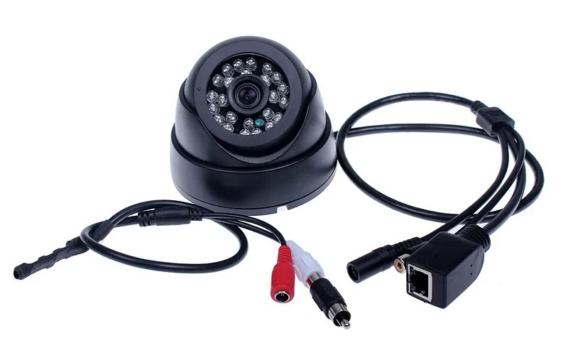 Мини HD 720P 960P IP камера Аудио вход с внешним звукоснимателем микрофон безопасности купольная камера для помещений IP аудио ONVIF P2P IP Cam