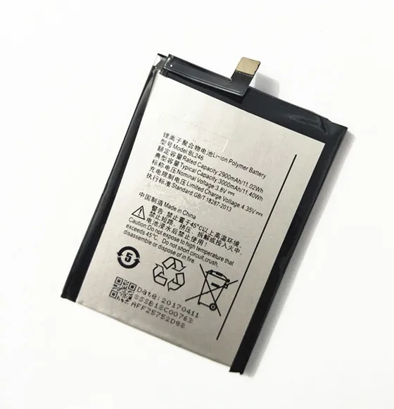 AZK 100% протестированный Новый 3000mAh BL246 Аккумулятор для Lenovo Vibe Shot Z90 3 7 z90a40 MAX phone