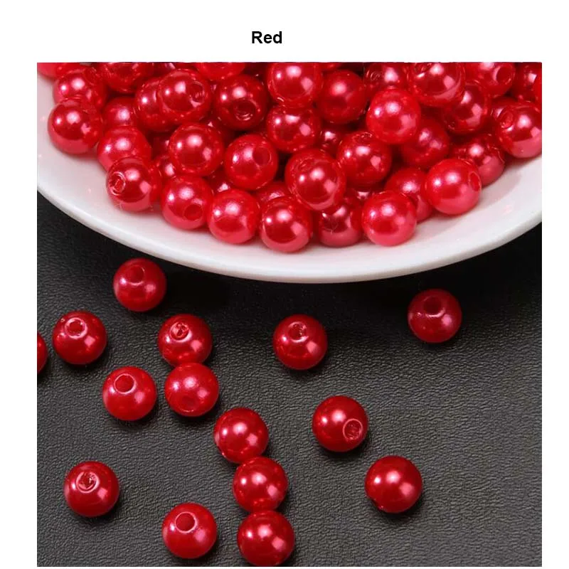 100pcs-red 14 см кролик щенок поросенок Модель DIY материалы красочный шарик клей карандаш пенопластовый шар украшение ручной работы подарок на День учителя - Цвет: 100pcs-red