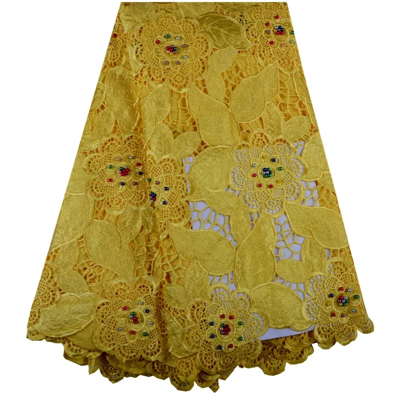 2018 высококачественное Африканское кружево из гипюра/Африканское