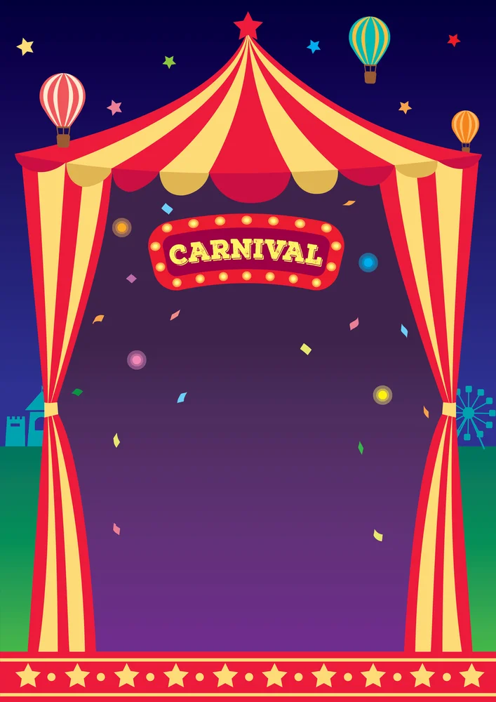 LIFE MAGIC BOX Circo Baby Shower фон для фотостудии|Фон фотосъёмки| |