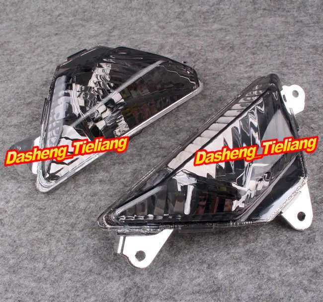 

Motorbike Front Turn Signals Indicator Lamp Blinker Light Lens Cover for Kawasaki Ninja ZX-6R ZX636 2013 2014