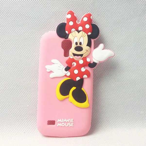 Для galaxy s4 mini чехол минни микки мышь свинья утка комикс сотовый телефон крышки для