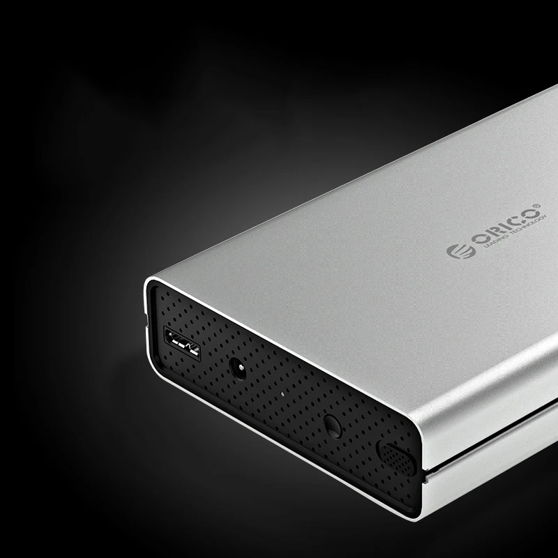 ORICO 3528U3-SV 3,5 дюймов внешний жесткий диск коробка USB 3,0 для Sata 3,0 Hdd чехол инструмент поддержка Uasp протоколы жесткий диск Enclo