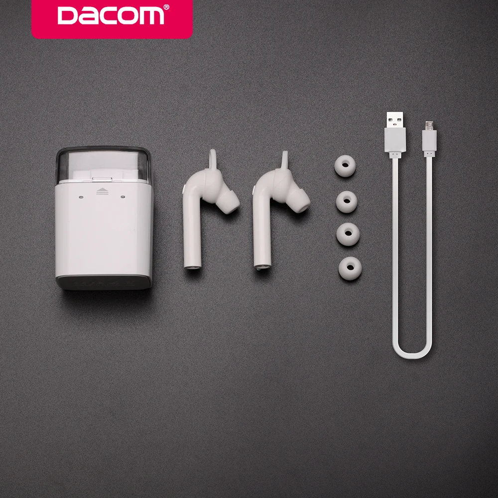 TWS наушники Dacom GF7 с поддержкой Bluetooth 40 шт./лот|Наушники и гарнитуры| |