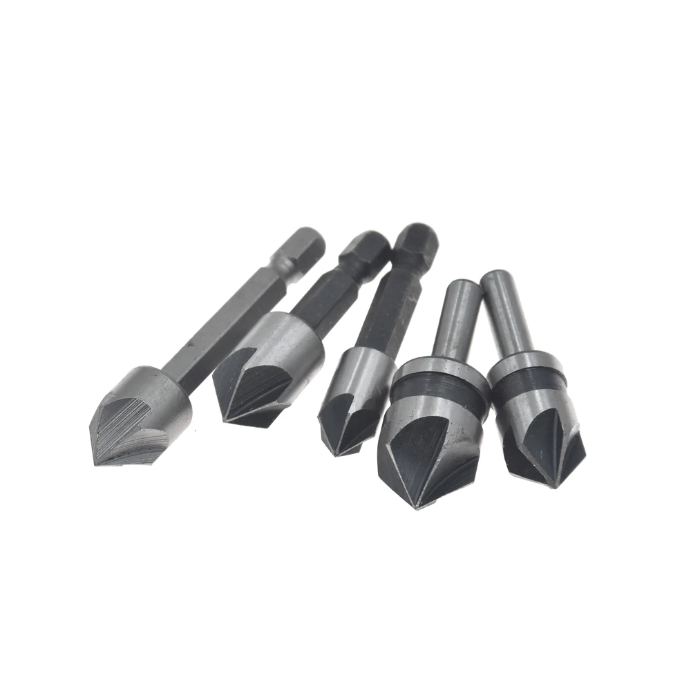 1set Countersink Drill 82 Degree Chamfer Angle HSS Bit Wood Plastic Chamfering Woodworking Hole Cutter Drilling Hand Tool | Инструменты
