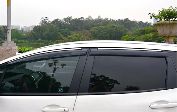 Для HONDA Jade Пластик окна Visor Vent Оттенки Солнце дождь дефлектор гвардии для Jade автоаксессуаров 4 шт./компл