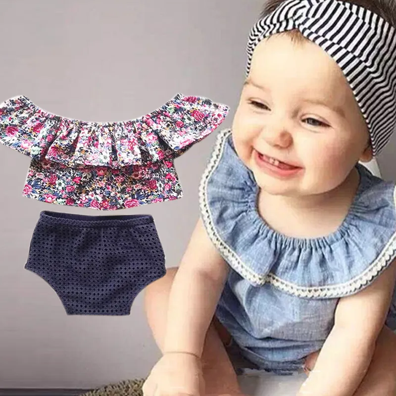 Новинка 2016 модная летняя детская Милая футболка без рукавов + трусы одежда для