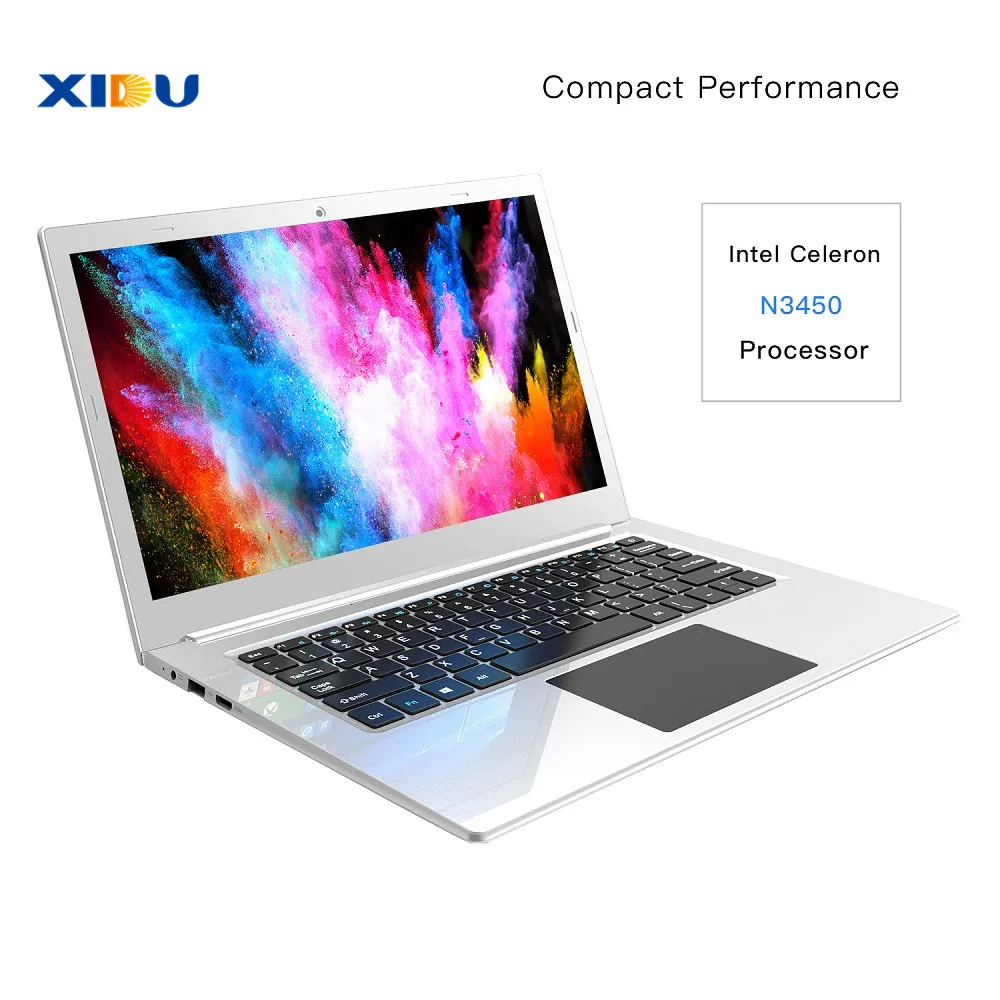 XIDU 12 5 'ƈ K 2560X1440IPS ноутбук Intel Celeron N3450 четырехъядерный процессор планшета 6 ГБ 64