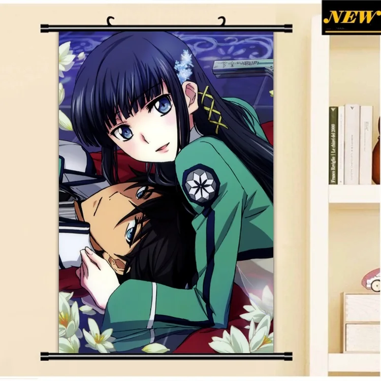 40x60 см mahouka rettousei Шиба Миюки Тацуя cameltoe мультфильм аниме стены прокрутки картина
