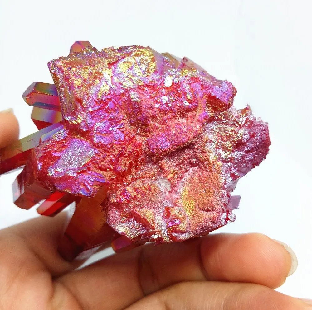 Кластер Натурального Красного кварца 145 г|healing reiki|healing crystalshealing quartz crystals |