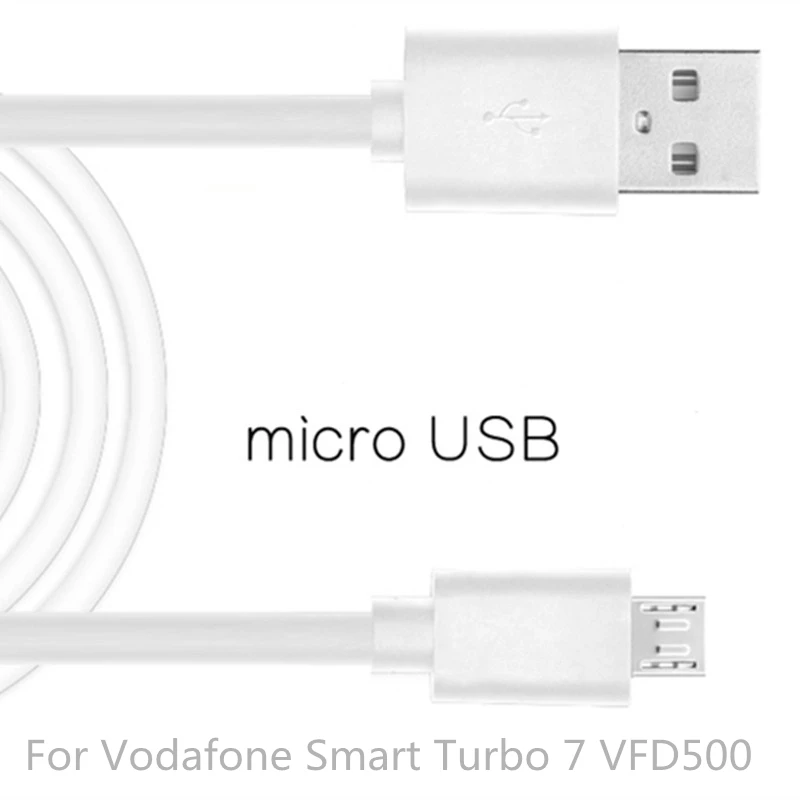 Кабель micro usb быстрой зарядки мобильного телефона для vodafone smart turbo 7 vfd500 android кабель
