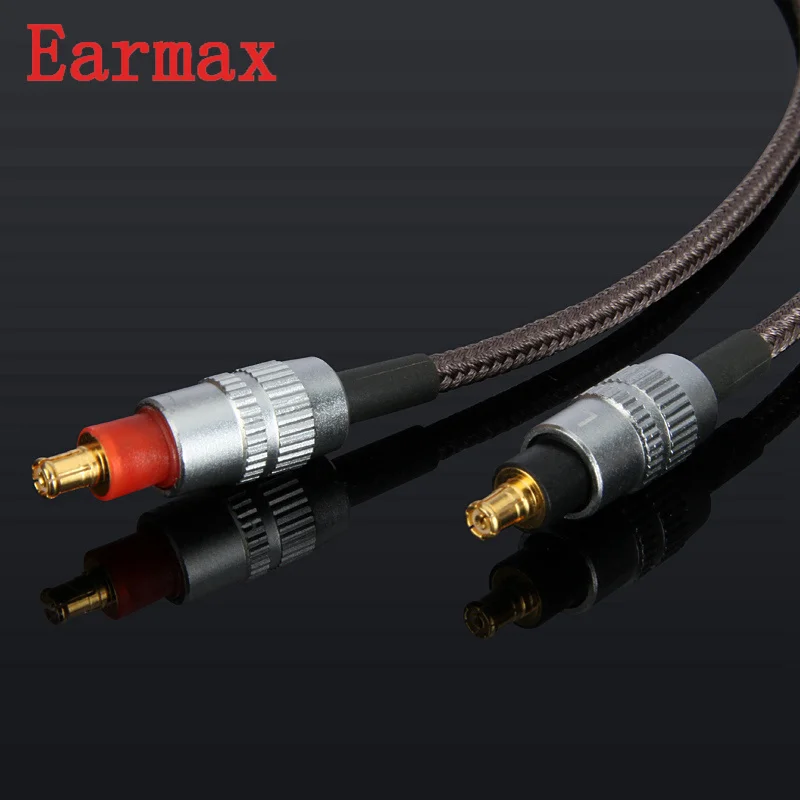 Наушники Earmax 113A A2DC OCC с посеребренным покрытием обновленный кабель для наушников