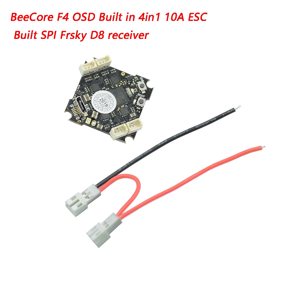 BETAFPV F4 OSD встроенный 4в1 10A ESC FC матовый Контроллер полета с SPI Frsky приемник Betaflight