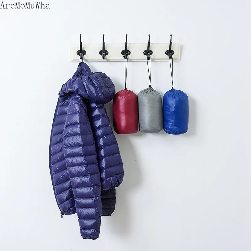 Легкая мужская куртка AreMoMuWha с воротником стойкой и капюшоном Молодежный