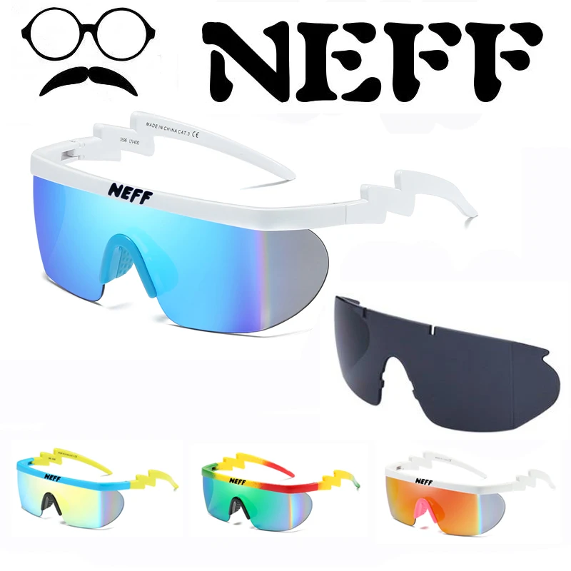 NEFF солнцезащитные очки спортивные ветрозащитные светоотражающие мужские