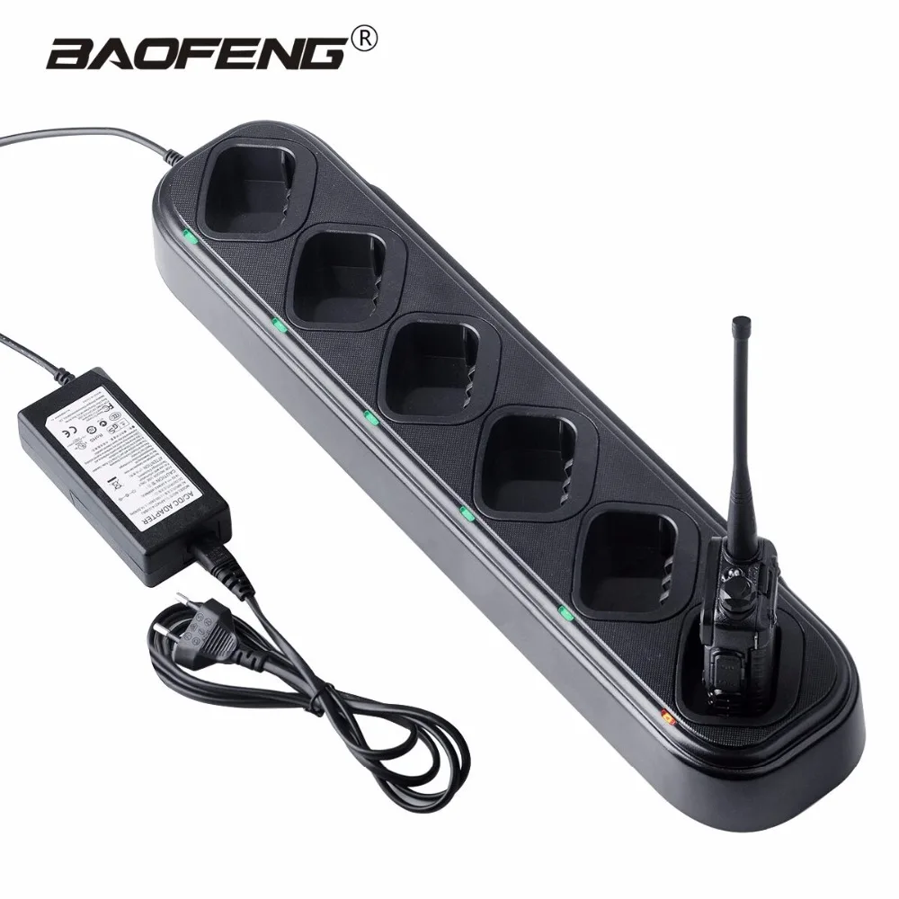 

2 шт. Baofeng UV-5R Зарядное устройство портативная рация 6 способ Зарядное устройство станция машинка для стрижки 48 Вт Батарея Зарядное устройств...