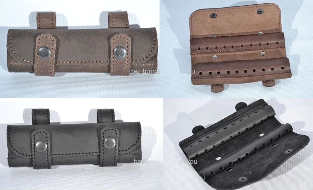 Держатель ремня из натуральной кожи пуля снаряд Pouch вмещает 20 оборотов. 17 hmr. 22 LR &