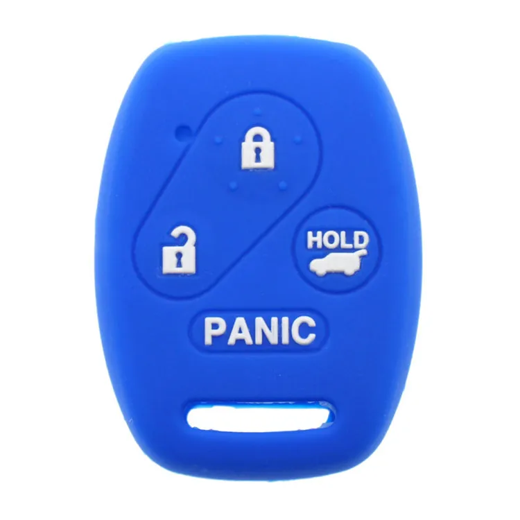 10pcs Factory Price silicone key case cover smart car keys covers for Honda 3 Button 2003-2012 Accord CRV Civic FIT Pilot | Автомобили и