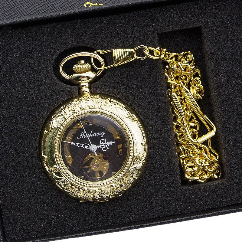 Модные уникальные подарки Классические Автоматические Механические карманные