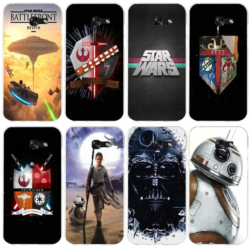 Мягкие чехлы из ТПУ для телефонов Samsung Galaxy S2 S3 S4 S5 Mini S6 S7 S8 S9 S10 Lite Edge Plus Note 4 5 8 9 Star War