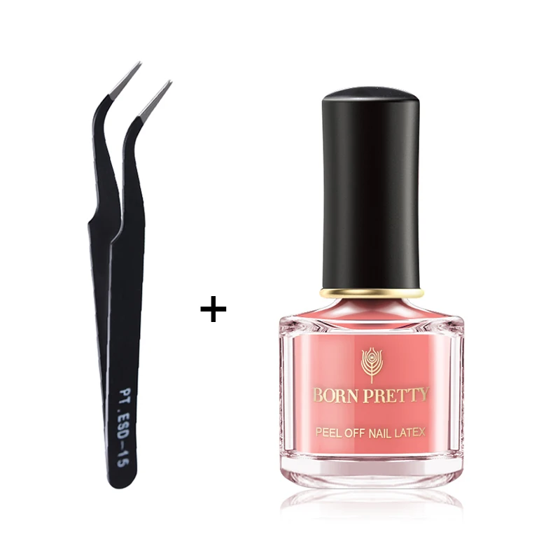 Set 6 От BORN PRETTY-1 бутылка лак для стемпинга 6 пилка для ногтей Стикеры для ногтей печать лак Декоративный Лак для ногтей 71 Цвета - Цвет: Set 6