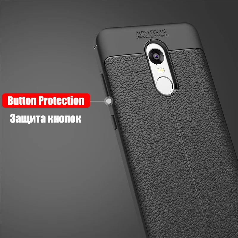 Роскошный чехол для Xiaomi Redmi Note 4 глобальной версии мягкий телефона с рисунком личи