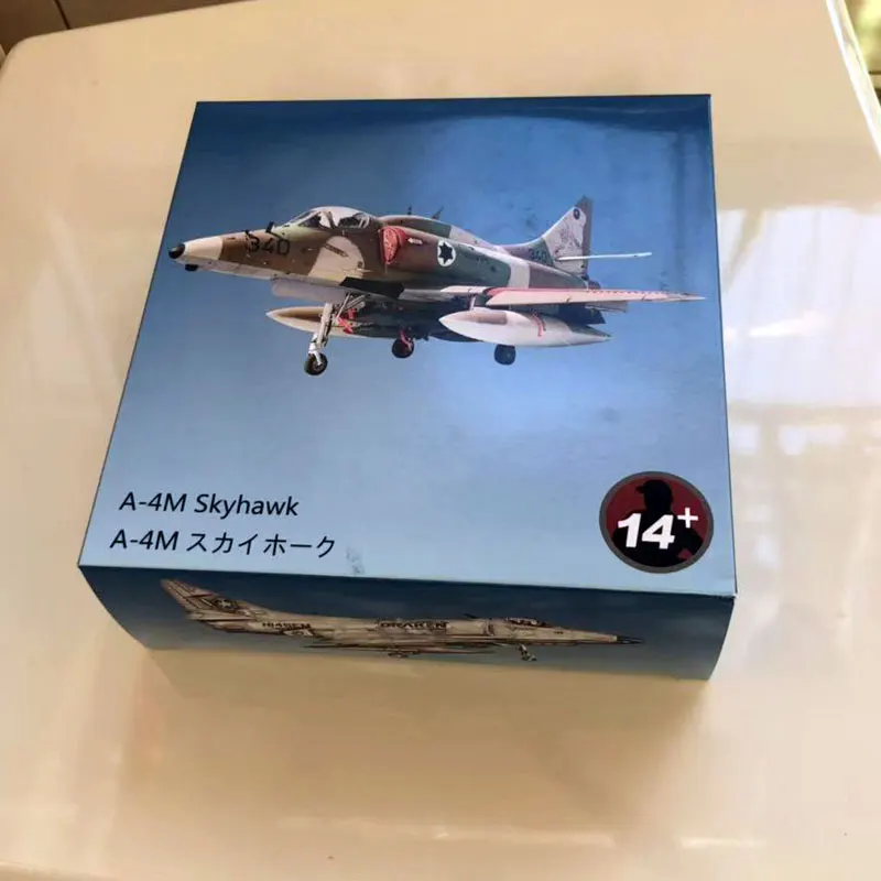 Модель военной модели WLTK в масштабе 1/72 игрушки IAF Дуглас искусственный боец Skyhawk