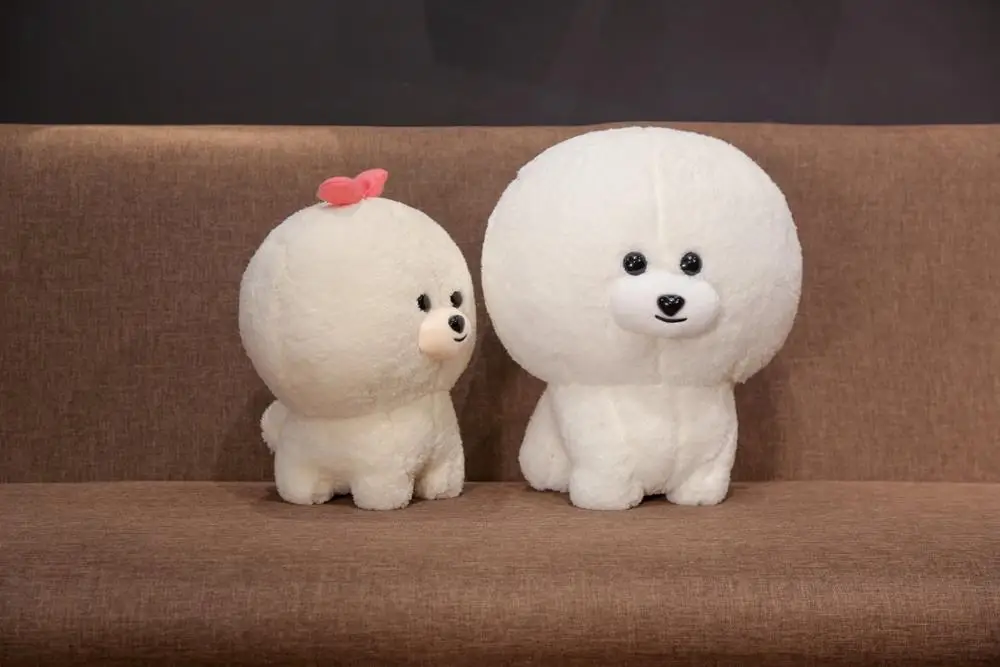 2019 Новый Вт 30 40 см Bichon Frise кукла с милой собачкой плюшевые игрушки для девочек